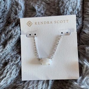 White Kendra Scott Necklace